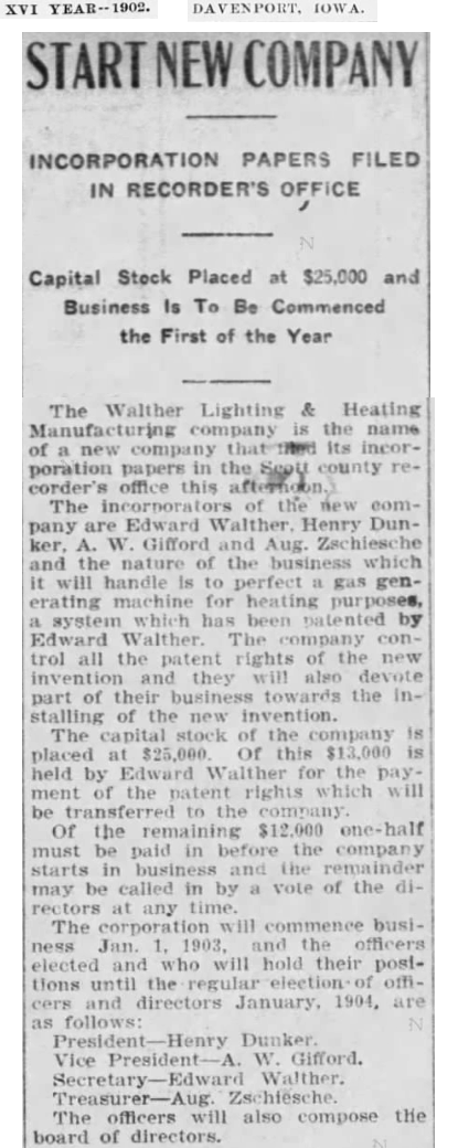 edward walther davenport iowa 1902